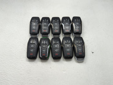 Lot of 10 Lincoln Keyless Entry Remote Fob MIXED FCC IDS MIXED PART 1476368 - Oemusedautoparts1.com