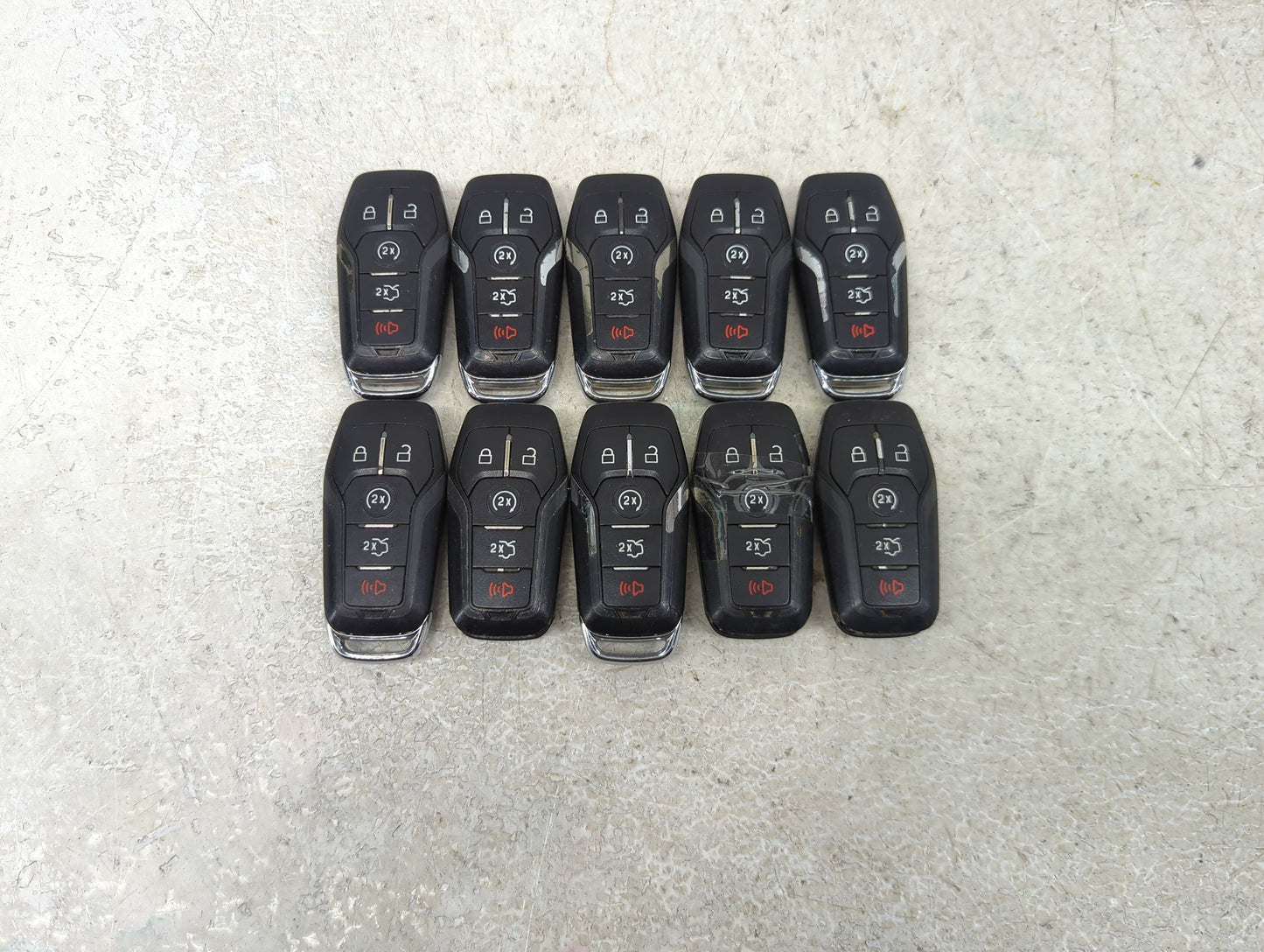 Lot of 10 Lincoln Keyless Entry Remote Fob MIXED FCC IDS MIXED PART 1476379 - Oemusedautoparts1.com