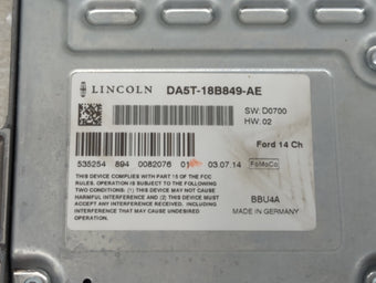 compare product 2011-2015 Lincoln Mkx Radio Speaker Amplifier