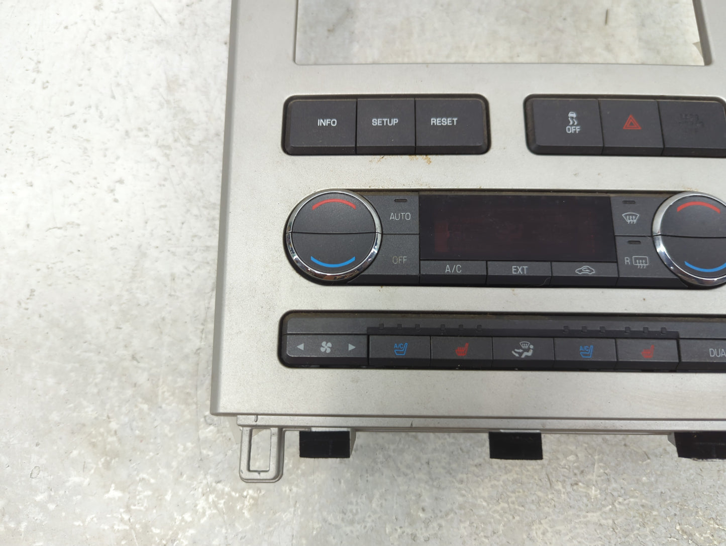 2008-2010 Lincoln Mkx Climate Control Module Temperature AC/Heater Replacement Fits Fits 2008 2009 2010 OEM Used Auto Parts 