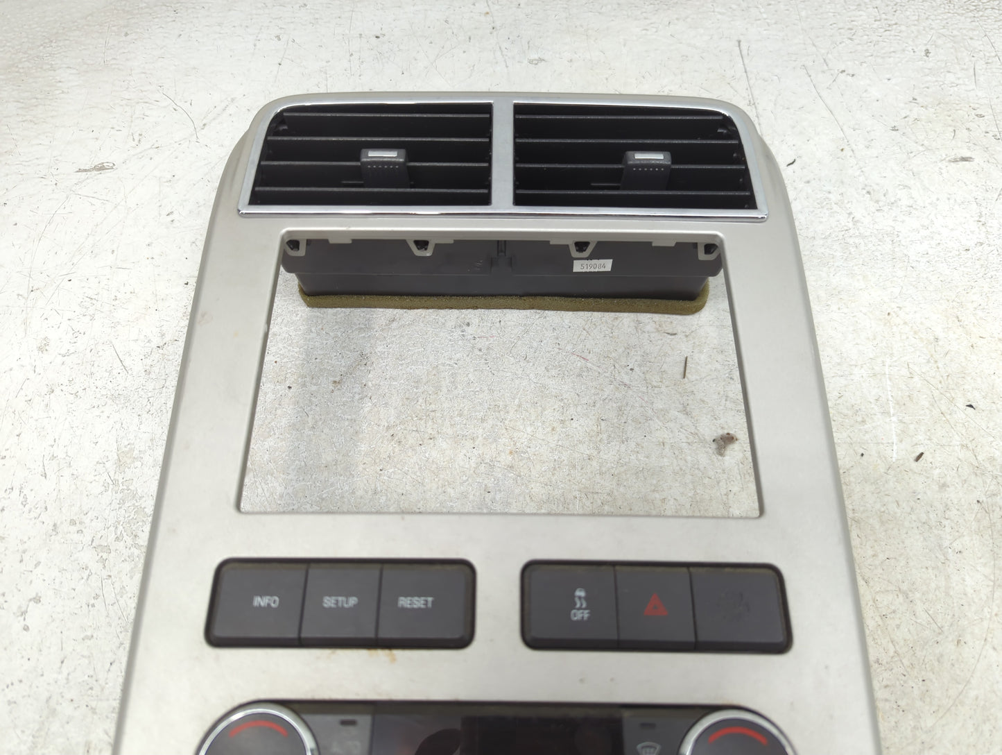2008-2010 Lincoln Mkx Climate Control Module Temperature AC/Heater Replacement Fits Fits 2008 2009 2010 OEM Used Auto Parts 