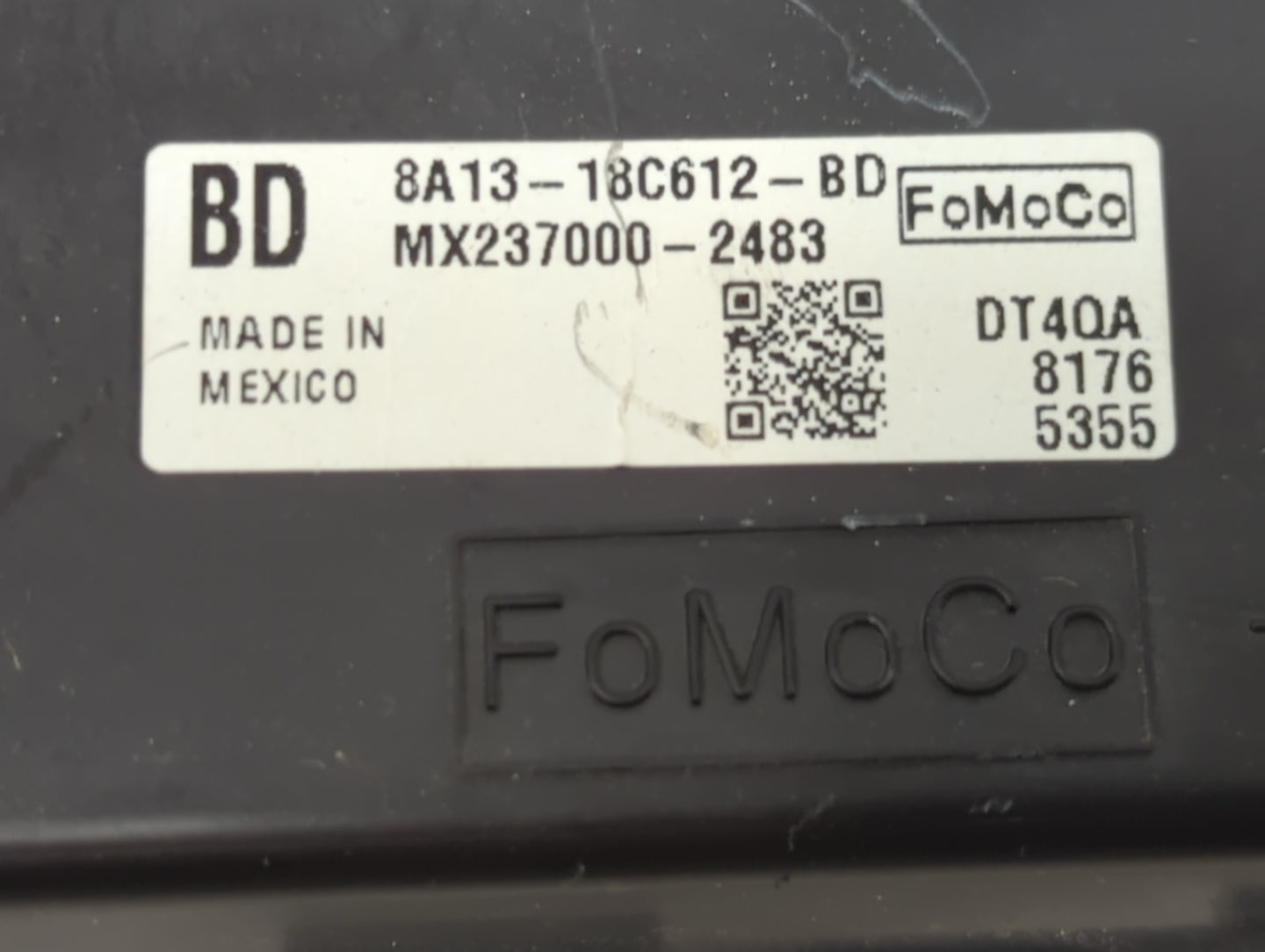 2008-2010 Lincoln Mkx Climate Control Module Temperature AC/Heater Replacement Fits Fits 2008 2009 2010 OEM Used Auto Parts 