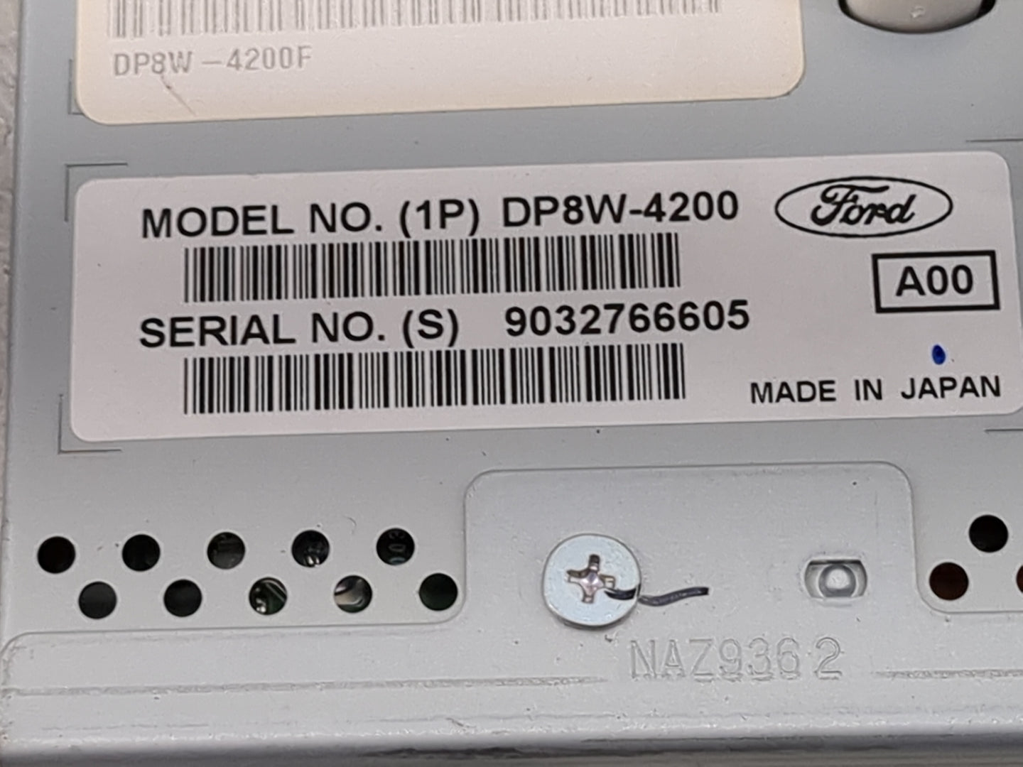 2010-2010 Lincoln Mkz Information Display Screen 1199972 - Oemusedautoparts1.com