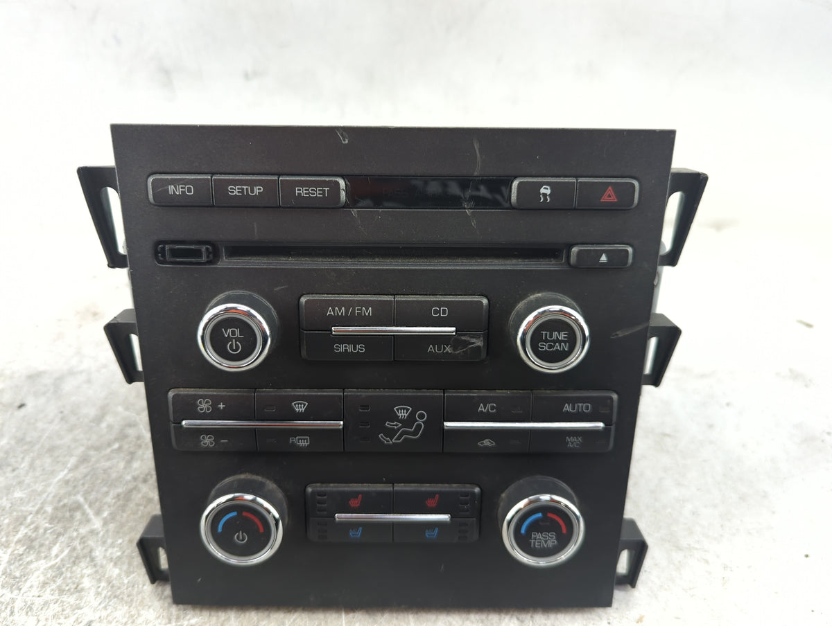 2010 Lincoln Mkz Radio AM FM Cd Player Receiver Replacement OEM Used Auto Parts - Oemusedautoparts1.com