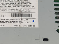 2010 Lincoln Mkz Radio AM FM Cd Player Receiver Replacement OEM Used Auto Parts - Oemusedautoparts1.com