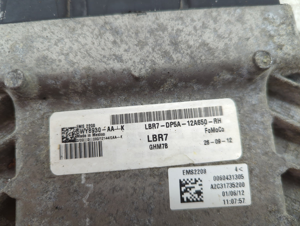 2013 Lincoln Mkz PCM Engine Control Computer ECU ECM PCU OEM OEM Used Auto Parts - Oemusedautoparts1.com