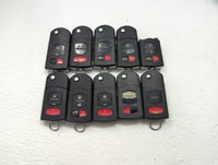 Lot of 10 Mazda Keyless Entry Remote Fob MIXED FCC IDS MIXED PART - Oemusedautoparts1.com