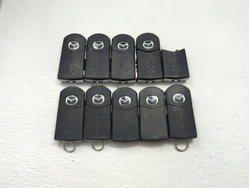 Lot of 10 Mazda Keyless Entry Remote Fob MIXED FCC IDS MIXED PART