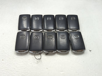 compare product Lot of 10 Mazda Keyless Entry Remote Fob MIXED FCC IDS 1475819
