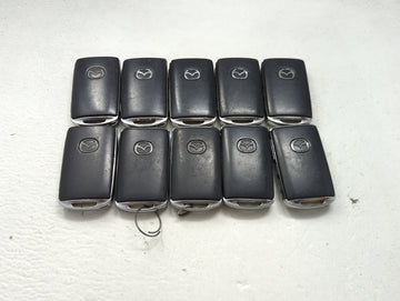 Lot of 10 Mazda Keyless Entry Remote Fob MIXED FCC IDS 1475819 - Oemusedautoparts1.com