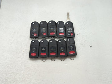 Lot of 10 Mazda Keyless Entry Remote Fob MIXED FCC IDS 1475820 - Oemusedautoparts1.com