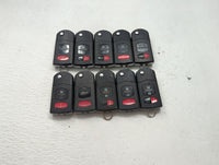 Lot of 10 Mazda Keyless Entry Remote Fob MIXED FCC IDS 1475822 - Oemusedautoparts1.com