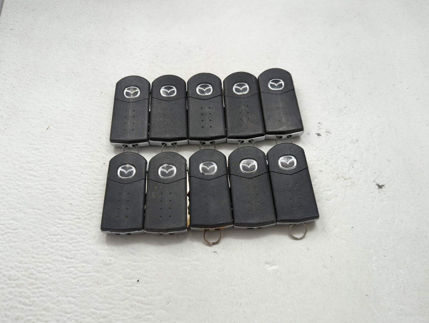 Lot of 10 Mazda Keyless Entry Remote Fob MIXED FCC IDS 1475822 - Oemusedautoparts1.com