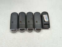 Lot of 5 Mazda Keyless Entry Remote Fob MIXED FCC IDS 1475823 - Oemusedautoparts1.com