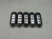 Lot of 5 Mazda Keyless Entry Remote Fob MIXED FCC IDS 1475824 - Oemusedautoparts1.com