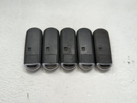Lot of 5 Mazda Keyless Entry Remote Fob MIXED FCC IDS 1475824 - Oemusedautoparts1.com