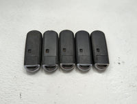 Lot of 5 Mazda Keyless Entry Remote Fob MIXED FCC IDS 1475825 - Oemusedautoparts1.com
