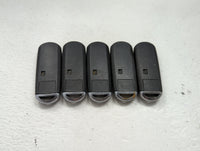 Lot of 5 Mazda Keyless Entry Remote Fob MIXED FCC IDS 1475826 - Oemusedautoparts1.com