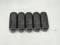 Lot of 5 Mazda Keyless Entry Remote Fob MIXED FCC IDS 1475828 - Oemusedautoparts1.com