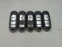 Lot of 5 Mazda Keyless Entry Remote Fob MIXED FCC IDS 1475831 - Oemusedautoparts1.com