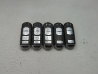 Lot of 5 Mazda Keyless Entry Remote Fob MIXED FCC IDS 1475843 - Oemusedautoparts1.com