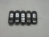 Lot of 5 Mazda Keyless Entry Remote Fob MIXED FCC IDS 1475844 - Oemusedautoparts1.com