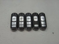 Lot of 5 Mazda Keyless Entry Remote Fob MIXED FCC IDS 1475845 - Oemusedautoparts1.com