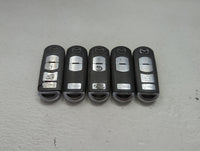 Lot of 5 Mazda Keyless Entry Remote Fob MIXED FCC IDS 1475846 - Oemusedautoparts1.com