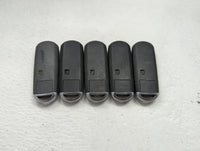 Lot of 5 Mazda Keyless Entry Remote Fob MIXED FCC IDS 1475846 - Oemusedautoparts1.com