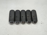 Lot of 5 Mazda Keyless Entry Remote Fob MIXED FCC IDS 1475847 - Oemusedautoparts1.com