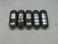 Lot of 5 Mazda Keyless Entry Remote Fob MIXED FCC IDS 1475866 - Oemusedautoparts1.com