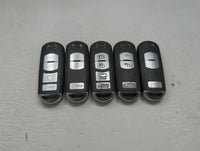 Lot of 5 Mazda Keyless Entry Remote Fob MIXED FCC IDS 1475867 - Oemusedautoparts1.com
