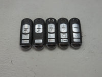 Lot of 5 Mazda Keyless Entry Remote Fob MIXED FCC IDS 1475868 - Oemusedautoparts1.com
