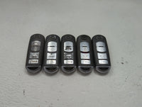 Lot of 5 Mazda Keyless Entry Remote Fob MIXED FCC IDS 1475869 - Oemusedautoparts1.com