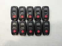 Lot of 10 Mazda Keyless Entry Remote Fob KPU41706 | KPU41846 | KPU41794 - Oemusedautoparts1.com