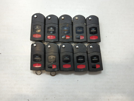 Lot of 10 Mazda Keyless Entry Remote Fob KPU41788 | BGBX1T478SKE12501 - Oemusedautoparts1.com