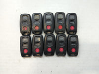 Lot of 10 Mazda Keyless Entry Remote Fob KPU41706 | KPU41846 | KPU41794 - Oemusedautoparts1.com