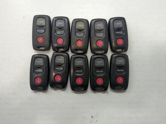 Lot of 10 Mazda Keyless Entry Remote Fob MIXED FCC IDS MIXED PART NUMBERS - Oemusedautoparts1.com