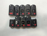 Lot of 10 Mazda Keyless Entry Remote Fob KPU41788 | BGBX1T478SKE12501 - Oemusedautoparts1.com