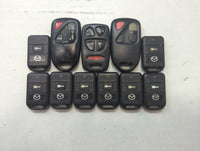 Lot of 11 Mazda Keyless Entry Remote Fob PCMINI | OUCG8D-333A-A | - Oemusedautoparts1.com