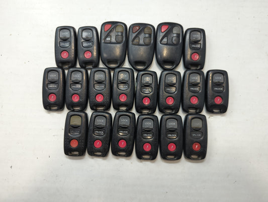 Lot of 20 Mazda Keyless Entry Remote Fob MIXED FCC IDS MIXED PART NUMBERS - Oemusedautoparts1.com