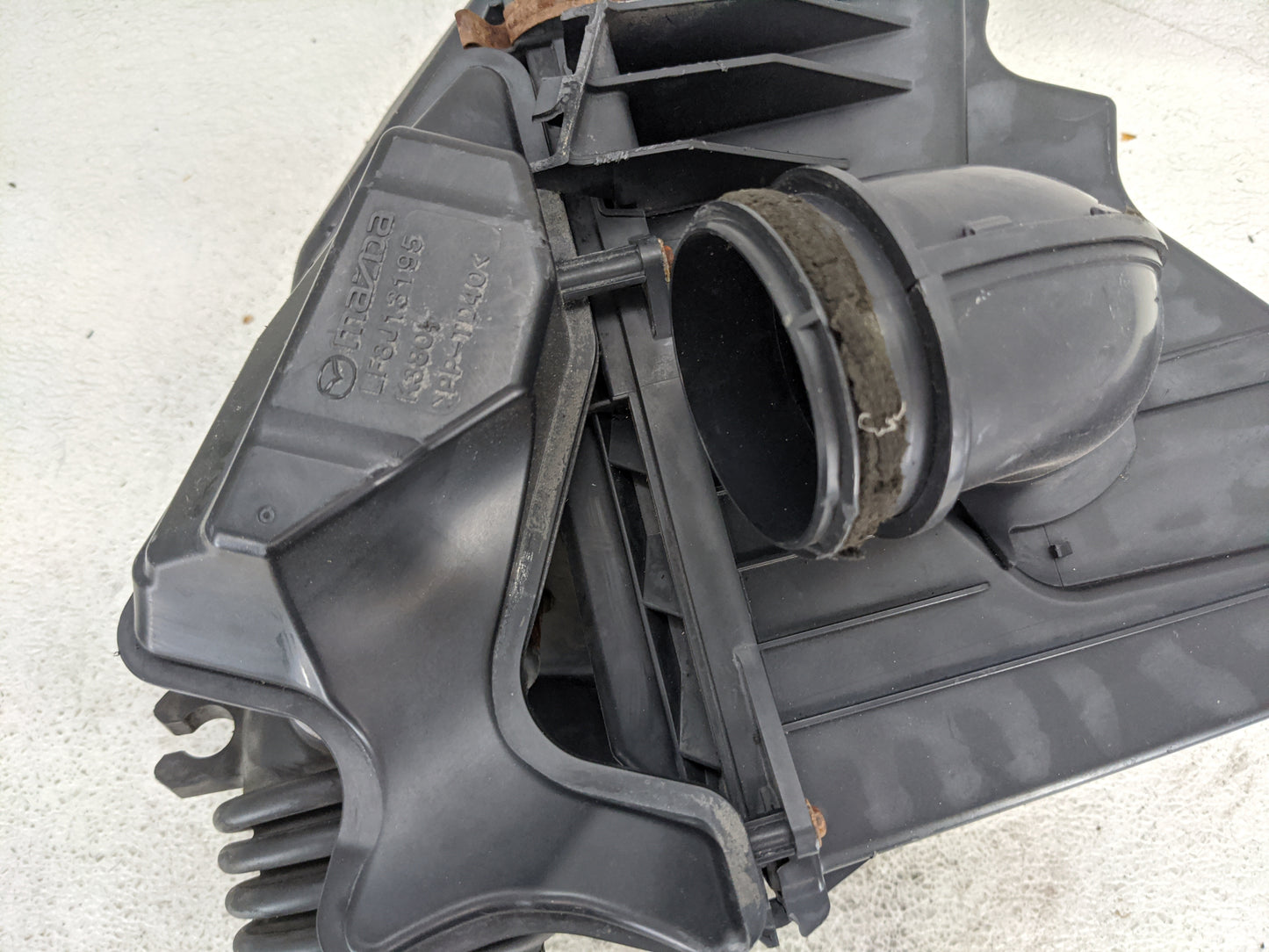 2010-2013 Mazda 3 Air Cleaner Intake-duct Hose Tube 1150609 - Oemusedautoparts1.com