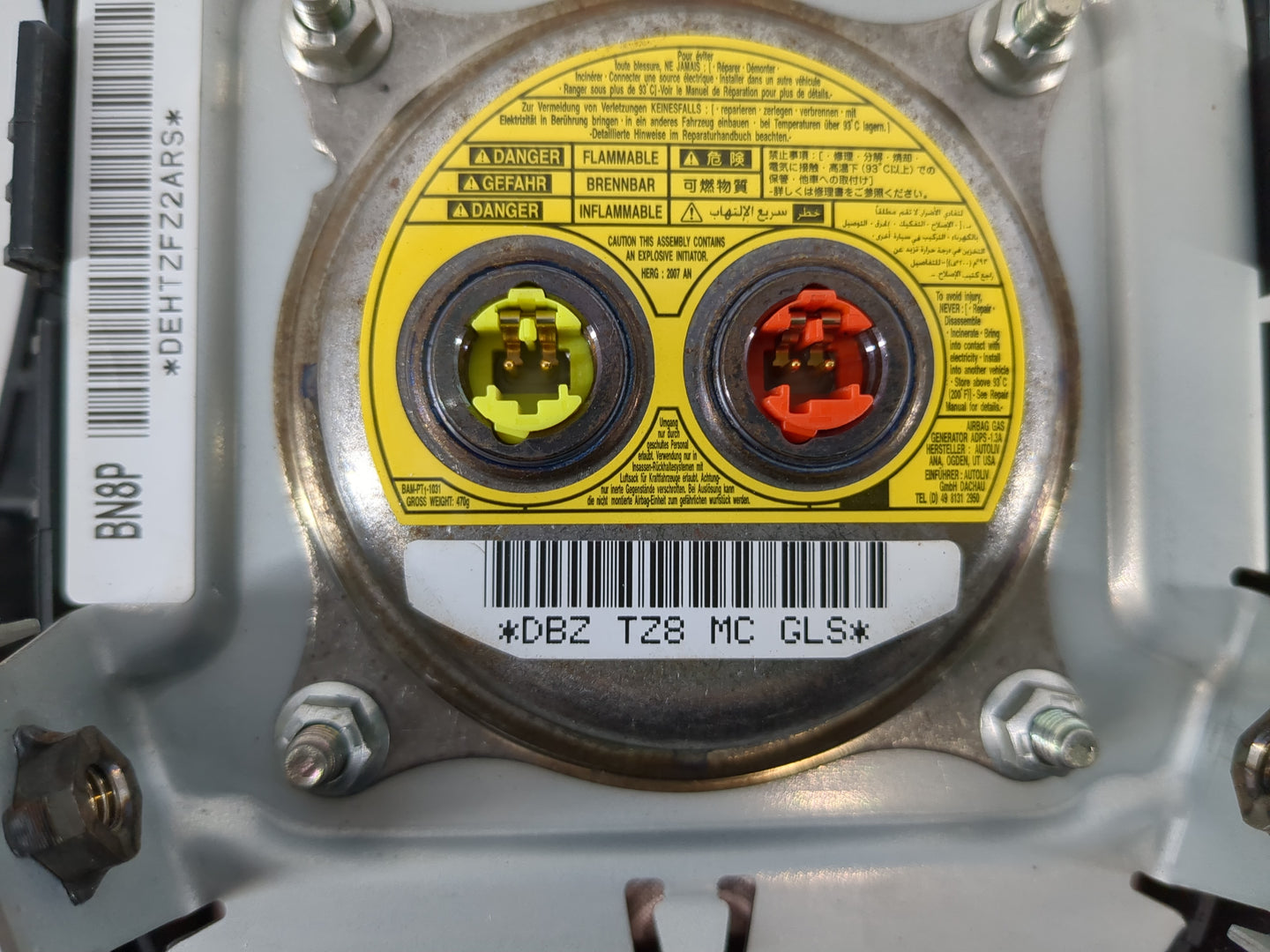 2007-2009 Mazda 3 Airbag Control Module - Oemusedautoparts1.com