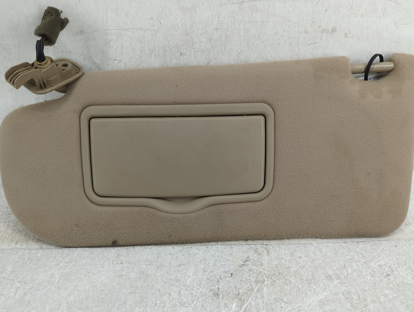 2006-2008 Mazda 6 Sun Visor Shade Replacement Driver Left Mirror Fits Fits 2006 2007 2008 OEM Used Auto Parts - Oemusedautop