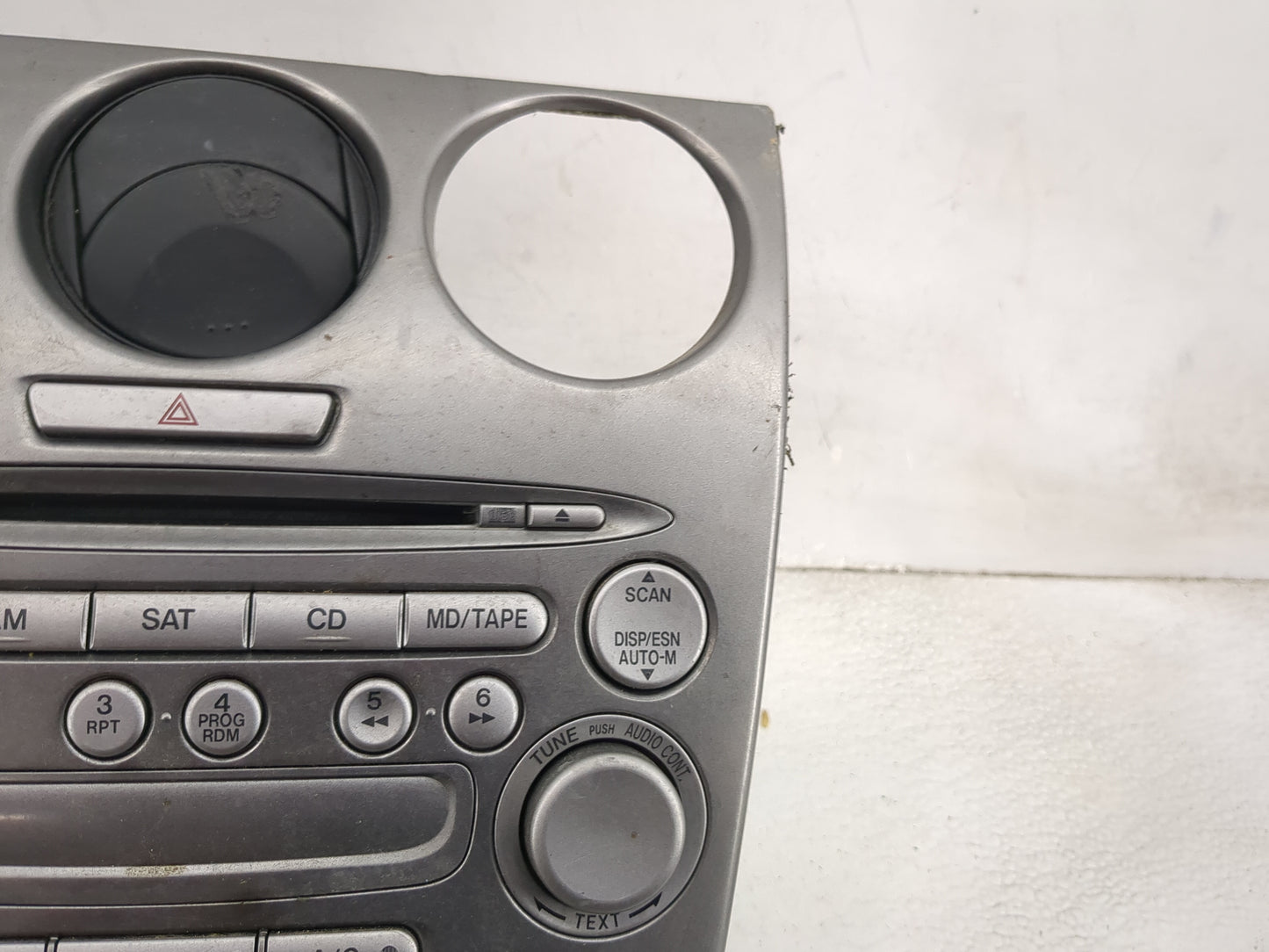 2005 Mazda 6 Radio AM FM Cd Player Receiver Replacement Fits OEM Used Auto Parts - Oemusedautoparts1.com