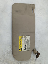 2005 Mazda 6 Sun Visor Shade Replacement Passenger Right Mirror Fits OEM Used Auto Parts - Oemusedautoparts1.com