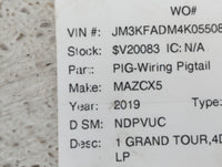 2018-2020 Mazda Cx-5 Spare Donut Tire Wheel Rim Oem - Oemusedautoparts1.com