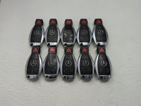 Lot of 10 Mercedes-Benz Keyless Entry Remote Fob MIXED FCC IDS MIXED - Oemusedautoparts1.com