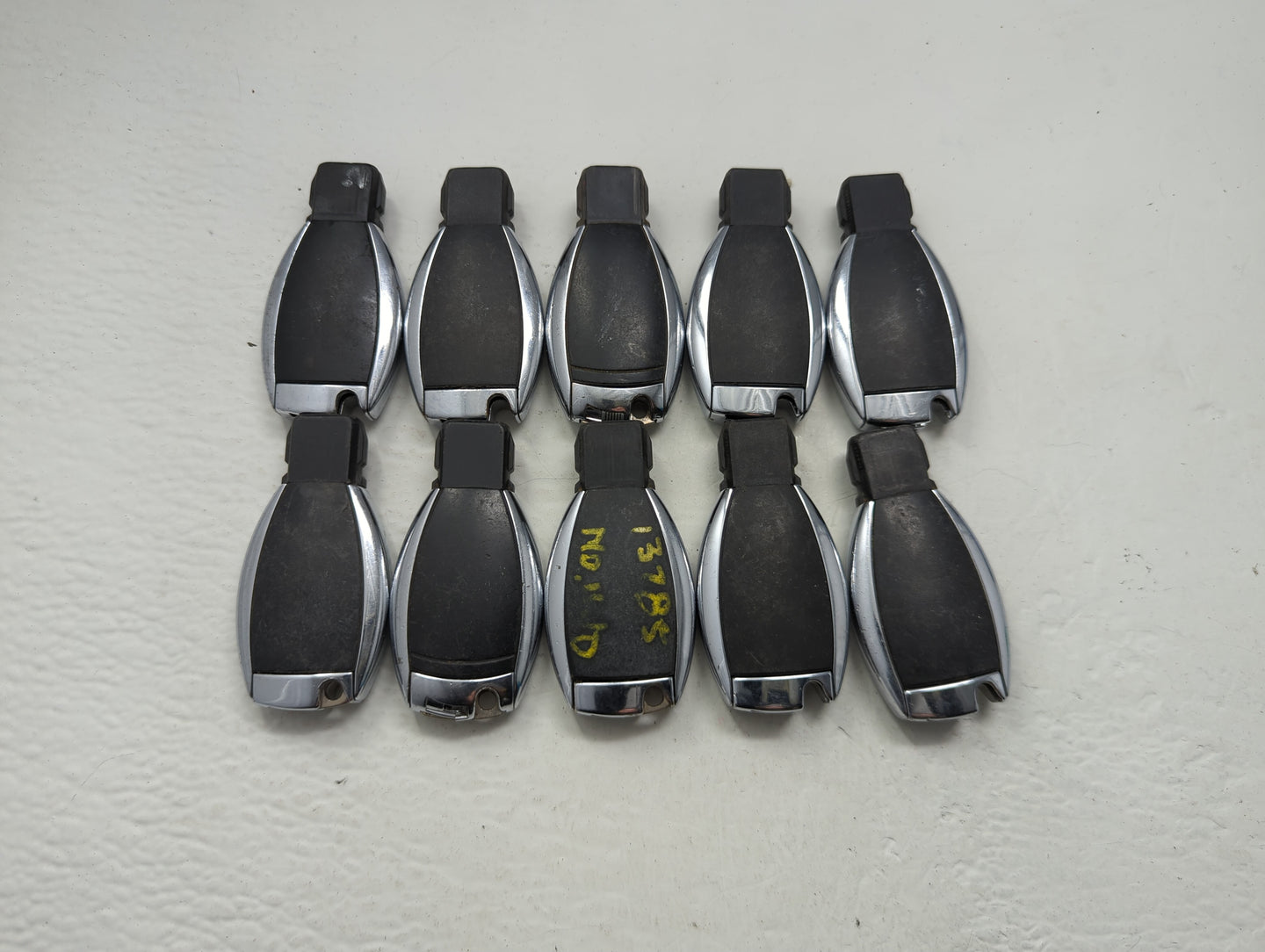 Lot of 10 Mercedes-Benz Keyless Entry Remote Fob MIXED FCC IDS MIXED - Oemusedautoparts1.com