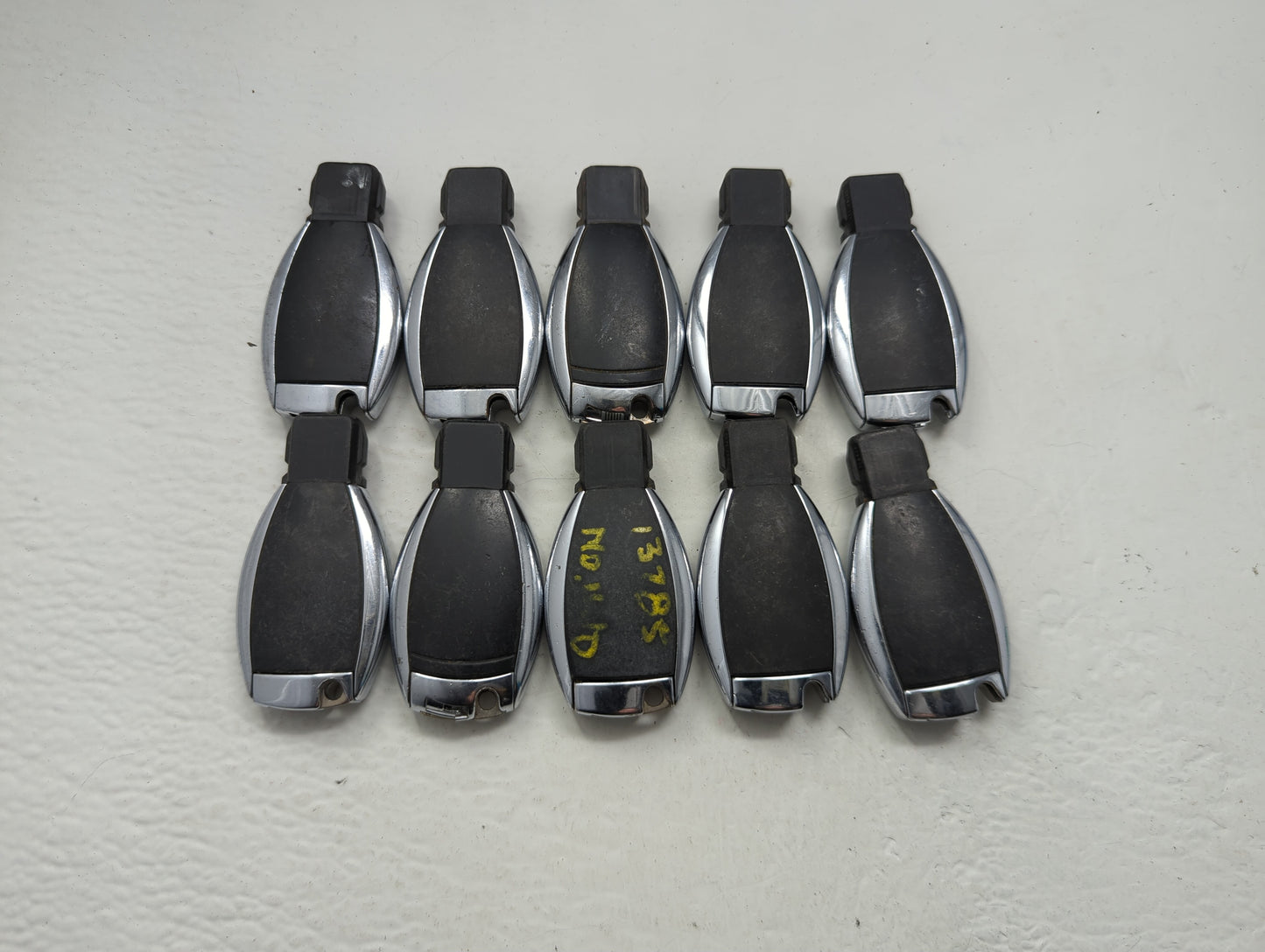 Lot of 10 Mercedes-Benz Keyless Entry Remote Fob MIXED FCC IDS MIXED - Oemusedautoparts1.com
